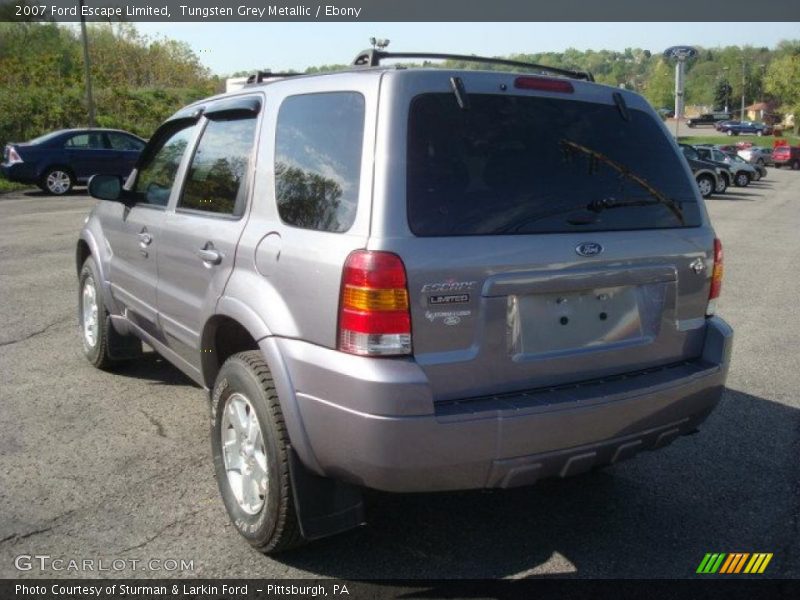 Tungsten Grey Metallic / Ebony 2007 Ford Escape Limited