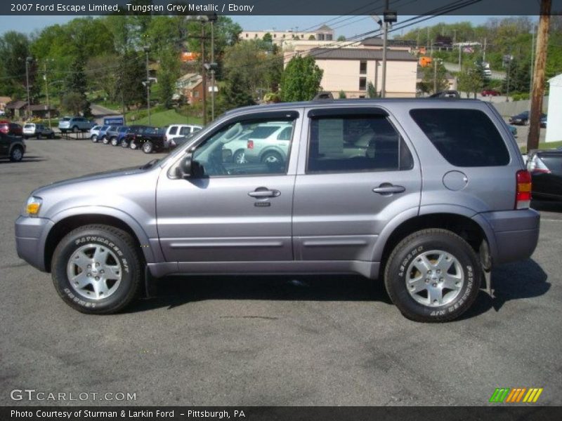 Tungsten Grey Metallic / Ebony 2007 Ford Escape Limited