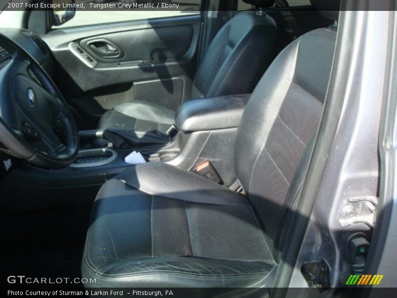 Tungsten Grey Metallic / Ebony 2007 Ford Escape Limited