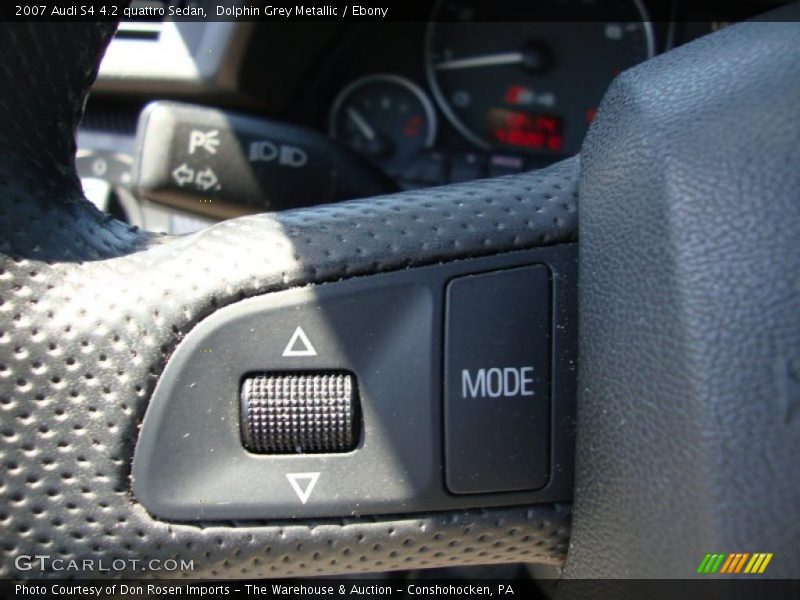 Dolphin Grey Metallic / Ebony 2007 Audi S4 4.2 quattro Sedan