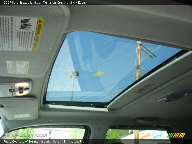 Tungsten Grey Metallic / Ebony 2007 Ford Escape Limited