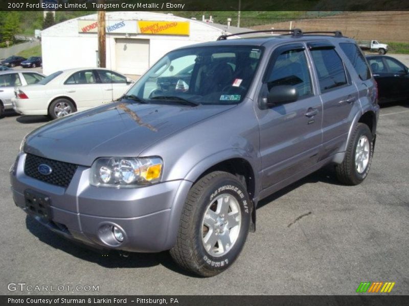 Tungsten Grey Metallic / Ebony 2007 Ford Escape Limited
