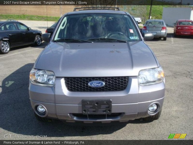 Tungsten Grey Metallic / Ebony 2007 Ford Escape Limited