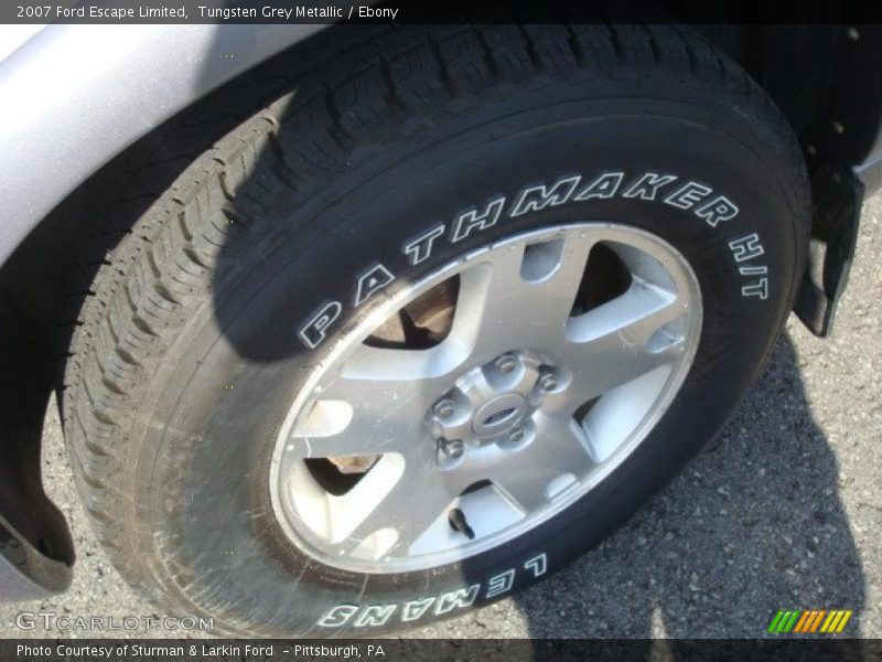 Tungsten Grey Metallic / Ebony 2007 Ford Escape Limited