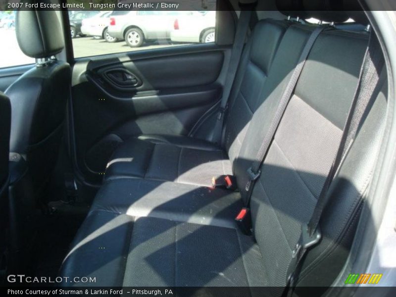 Tungsten Grey Metallic / Ebony 2007 Ford Escape Limited