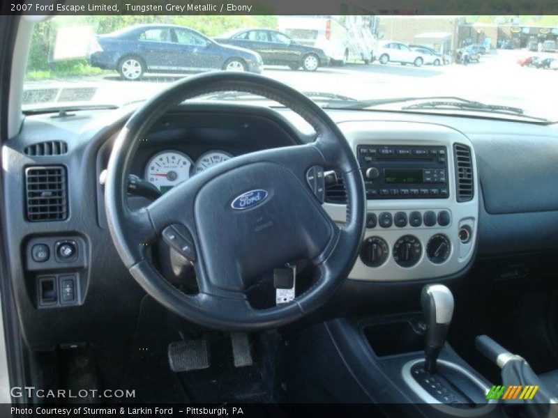 Tungsten Grey Metallic / Ebony 2007 Ford Escape Limited