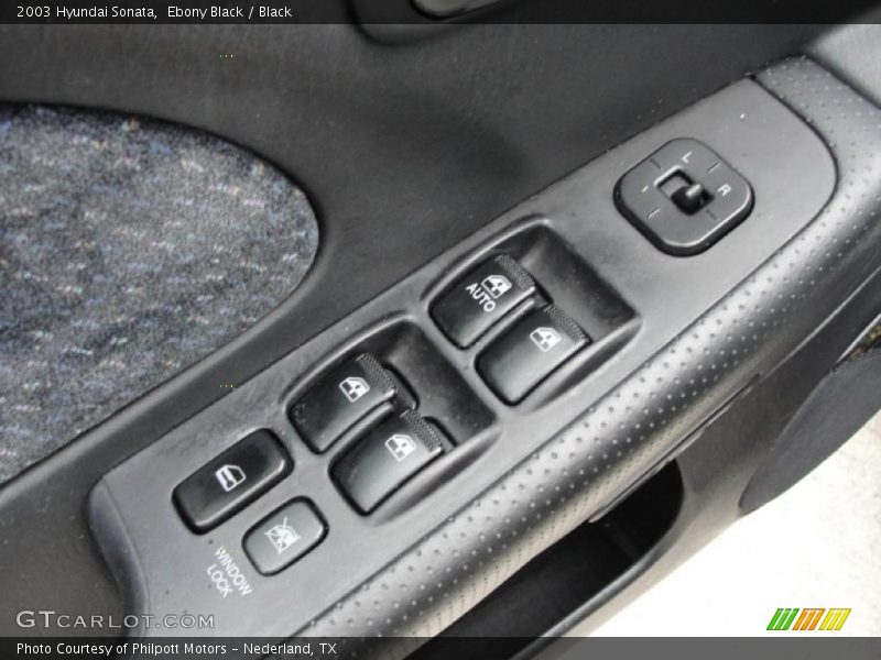 Ebony Black / Black 2003 Hyundai Sonata