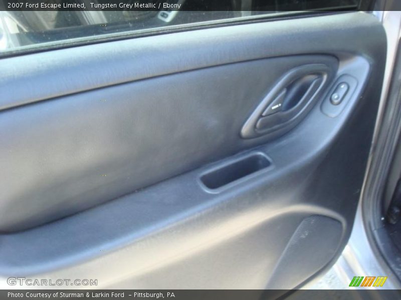Tungsten Grey Metallic / Ebony 2007 Ford Escape Limited