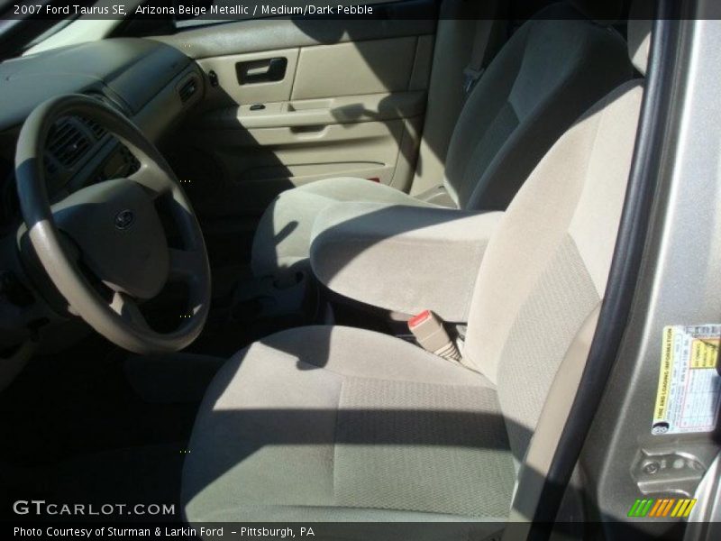 Arizona Beige Metallic / Medium/Dark Pebble 2007 Ford Taurus SE