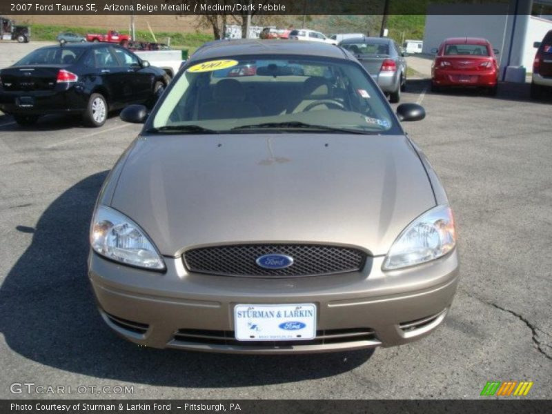 Arizona Beige Metallic / Medium/Dark Pebble 2007 Ford Taurus SE