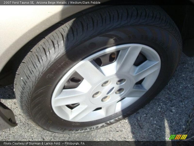 Arizona Beige Metallic / Medium/Dark Pebble 2007 Ford Taurus SE