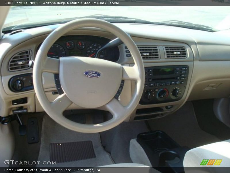Arizona Beige Metallic / Medium/Dark Pebble 2007 Ford Taurus SE