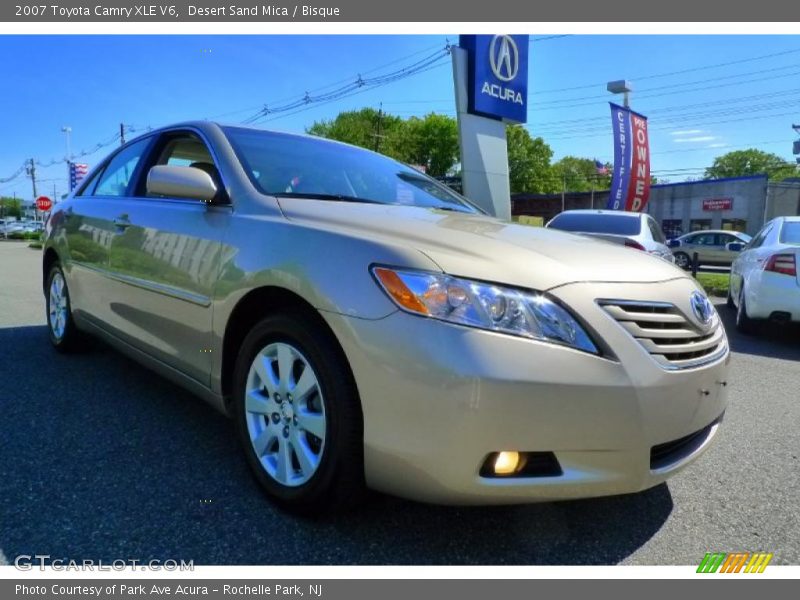 Desert Sand Mica / Bisque 2007 Toyota Camry XLE V6