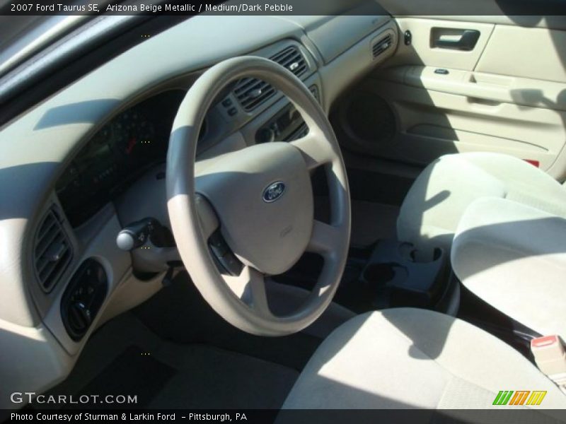 Arizona Beige Metallic / Medium/Dark Pebble 2007 Ford Taurus SE
