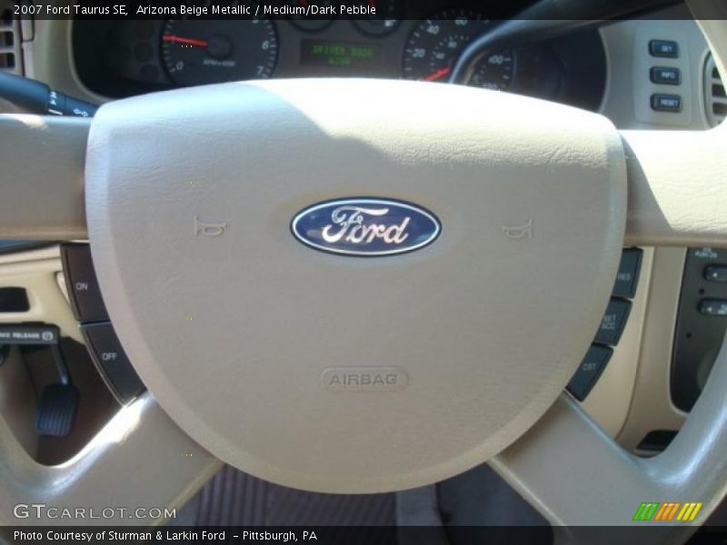 Arizona Beige Metallic / Medium/Dark Pebble 2007 Ford Taurus SE