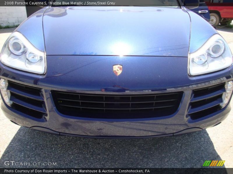Marine Blue Metallic / Stone/Steel Grey 2008 Porsche Cayenne S