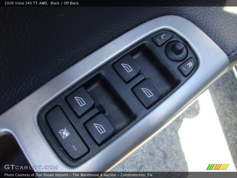 Black / Off Black 2006 Volvo S40 T5 AWD