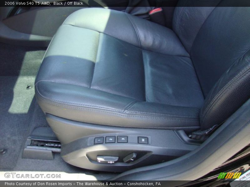 Black / Off Black 2006 Volvo S40 T5 AWD