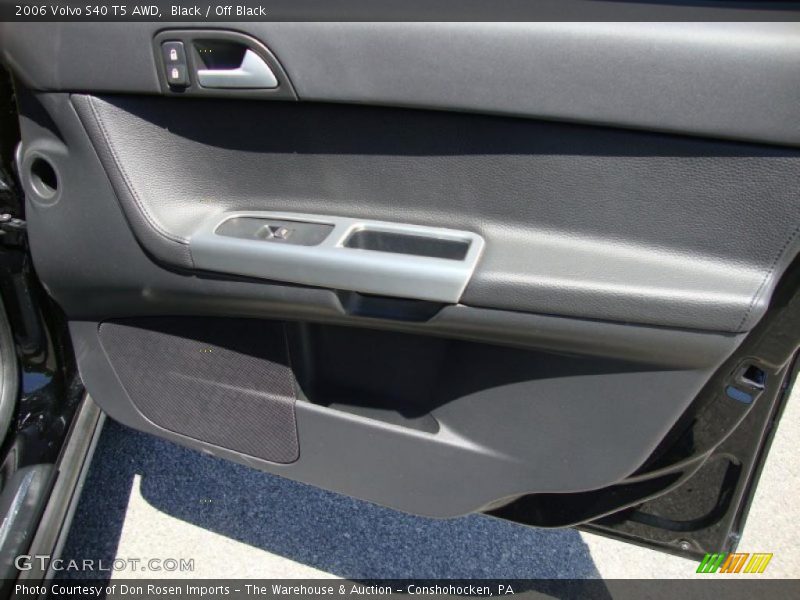 Black / Off Black 2006 Volvo S40 T5 AWD