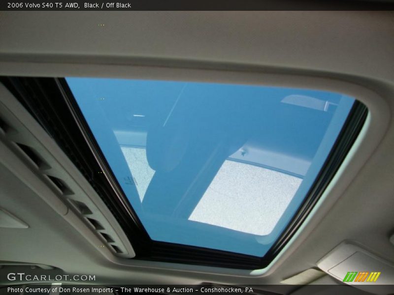 Black / Off Black 2006 Volvo S40 T5 AWD