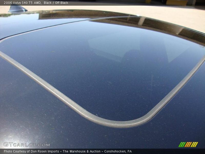Black / Off Black 2006 Volvo S40 T5 AWD
