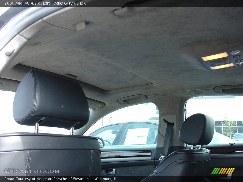 Atlas Grey / Black 2006 Audi A8 4.2 quattro