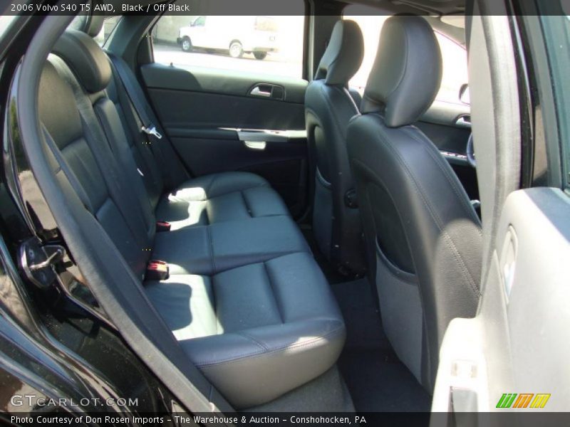 Black / Off Black 2006 Volvo S40 T5 AWD