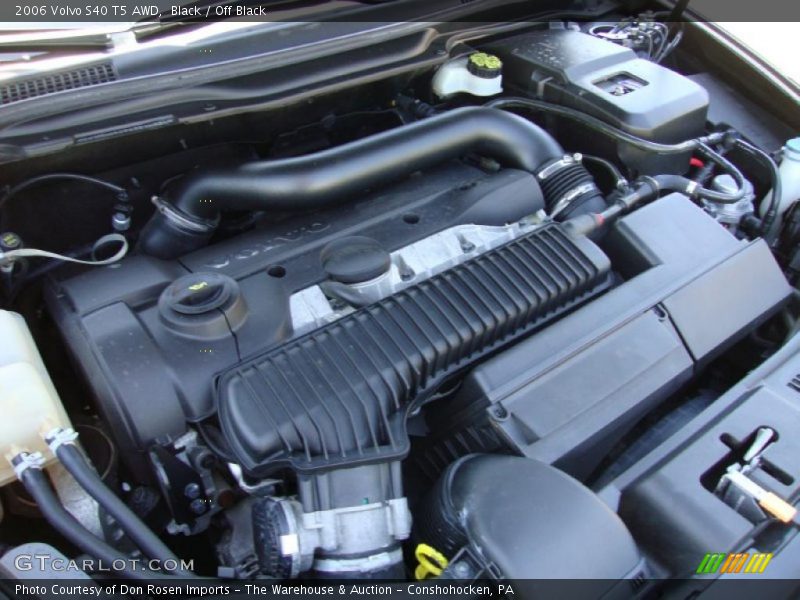 Black / Off Black 2006 Volvo S40 T5 AWD