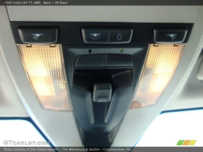 Black / Off Black 2006 Volvo S40 T5 AWD