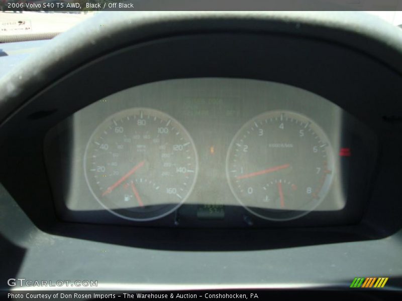 Black / Off Black 2006 Volvo S40 T5 AWD