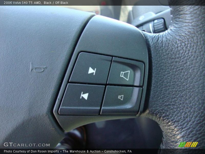 Black / Off Black 2006 Volvo S40 T5 AWD