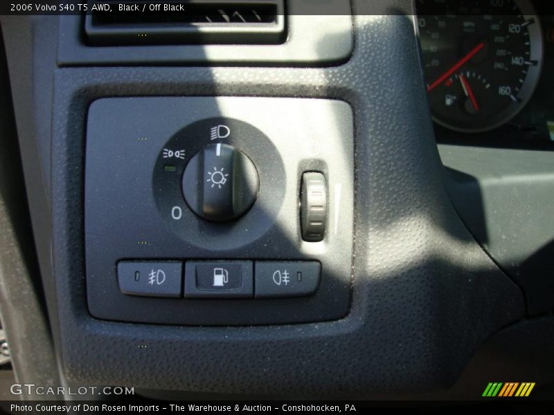 Black / Off Black 2006 Volvo S40 T5 AWD