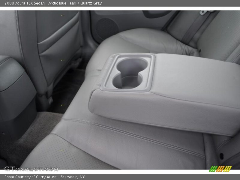 Arctic Blue Pearl / Quartz Gray 2008 Acura TSX Sedan