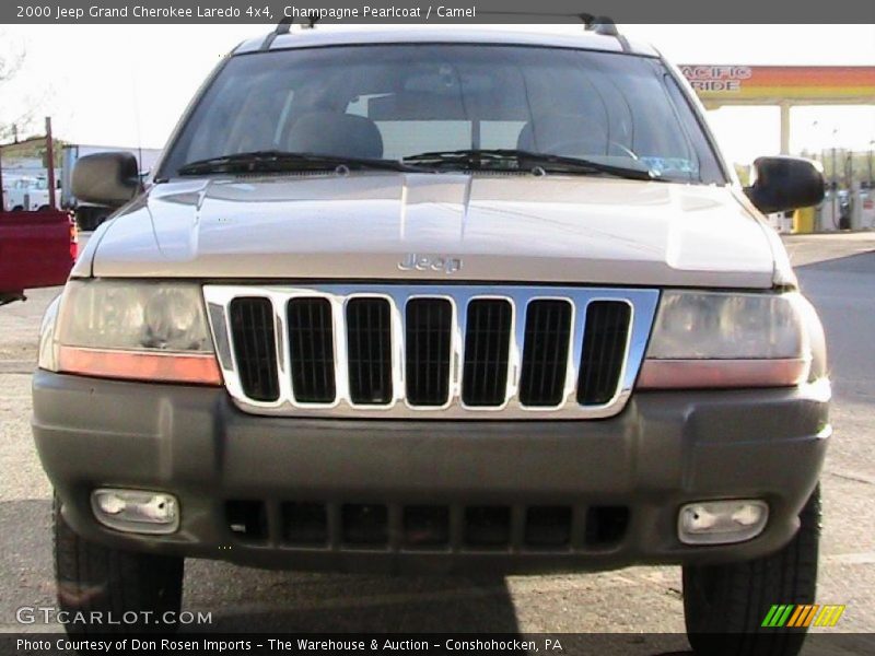 Champagne Pearlcoat / Camel 2000 Jeep Grand Cherokee Laredo 4x4