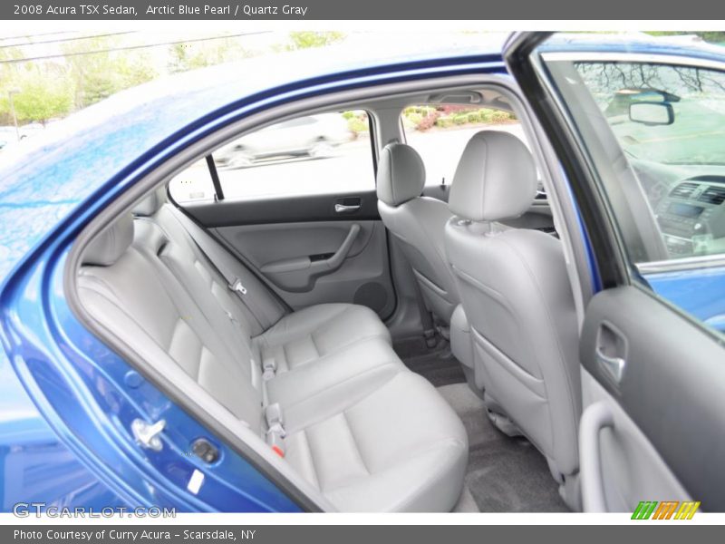 Arctic Blue Pearl / Quartz Gray 2008 Acura TSX Sedan