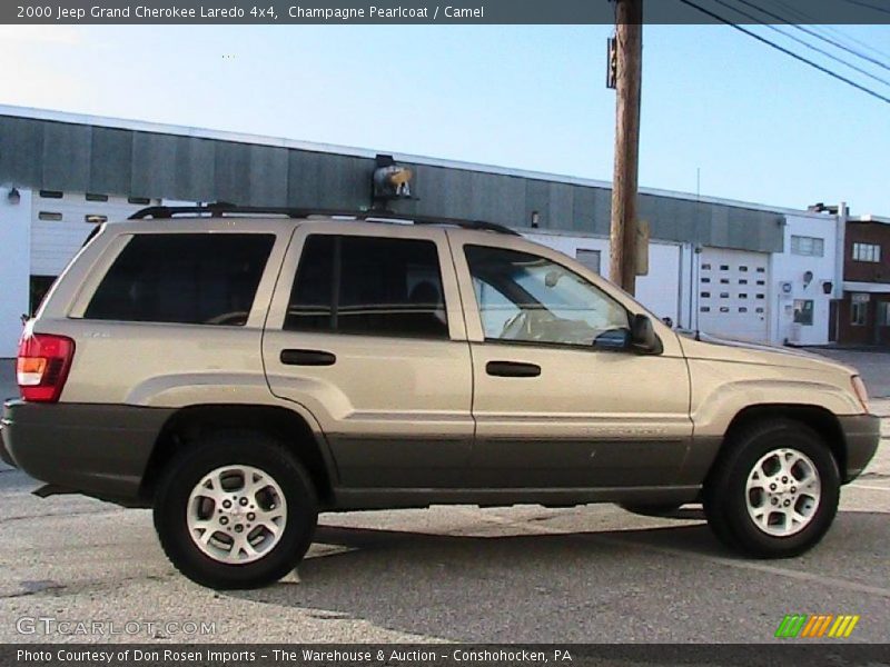 Champagne Pearlcoat / Camel 2000 Jeep Grand Cherokee Laredo 4x4