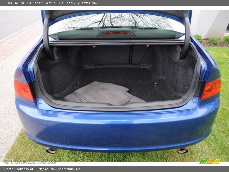Arctic Blue Pearl / Quartz Gray 2008 Acura TSX Sedan
