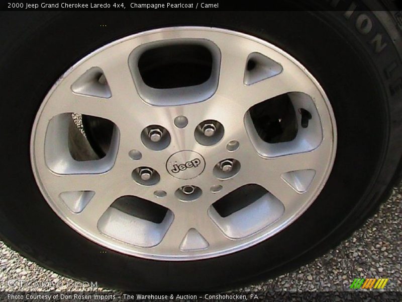 Champagne Pearlcoat / Camel 2000 Jeep Grand Cherokee Laredo 4x4
