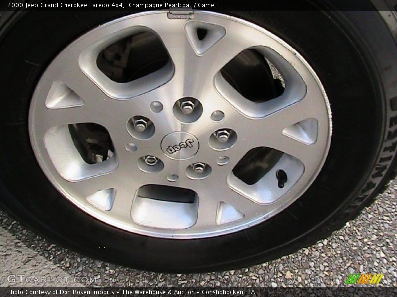 Champagne Pearlcoat / Camel 2000 Jeep Grand Cherokee Laredo 4x4