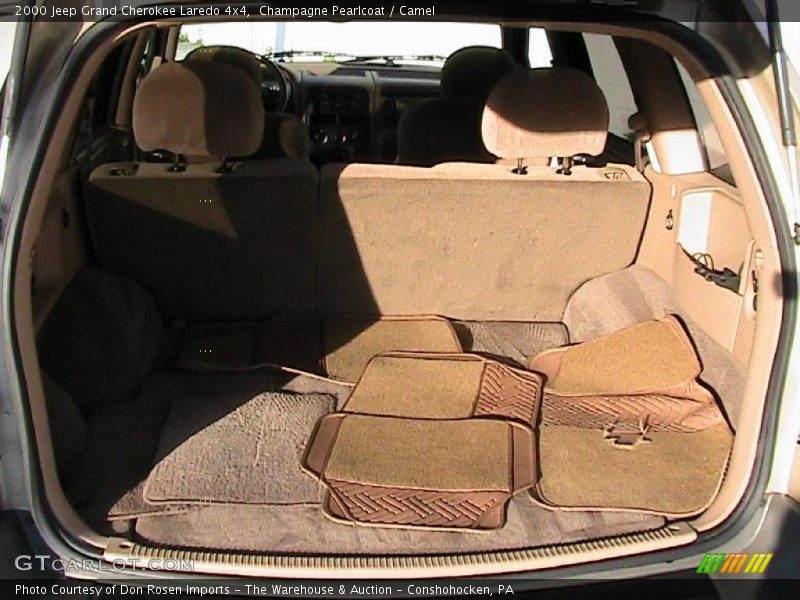 Champagne Pearlcoat / Camel 2000 Jeep Grand Cherokee Laredo 4x4
