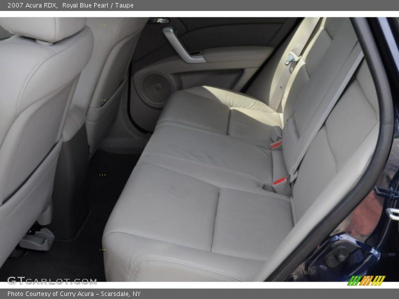 Royal Blue Pearl / Taupe 2007 Acura RDX