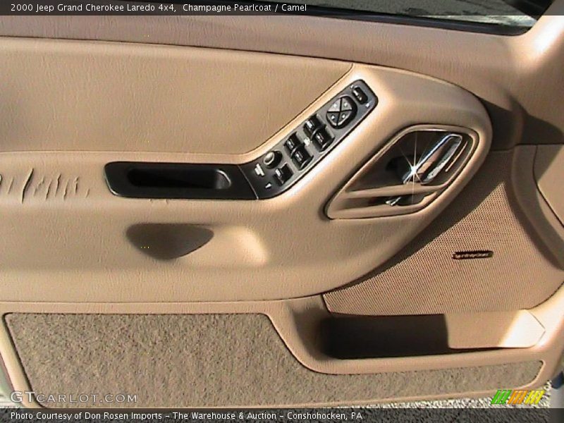 Champagne Pearlcoat / Camel 2000 Jeep Grand Cherokee Laredo 4x4