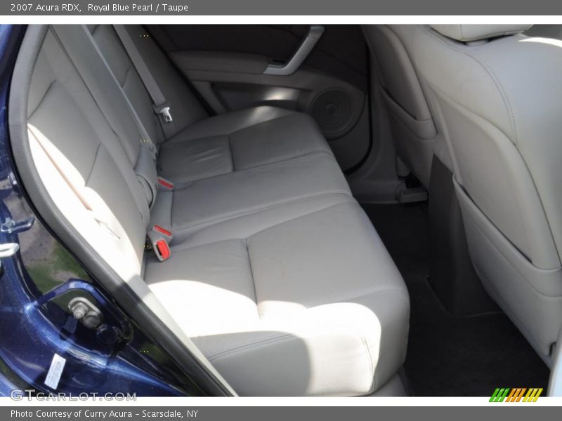 Royal Blue Pearl / Taupe 2007 Acura RDX
