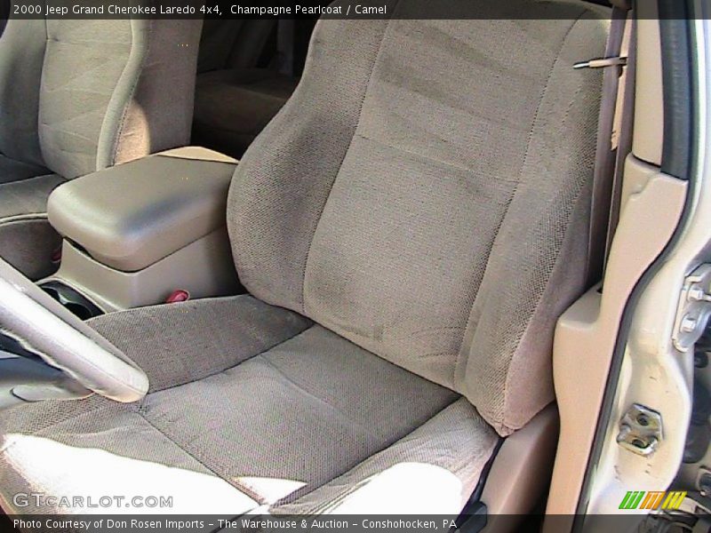 Champagne Pearlcoat / Camel 2000 Jeep Grand Cherokee Laredo 4x4