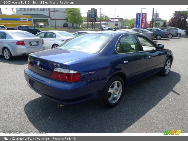 Eternal Blue Pearl / Parchment 2003 Acura TL 3.2