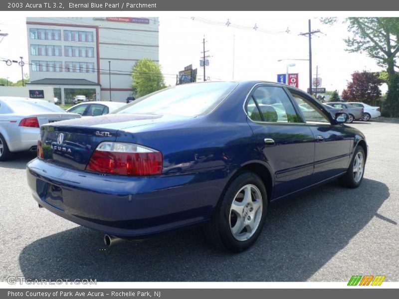 Eternal Blue Pearl / Parchment 2003 Acura TL 3.2