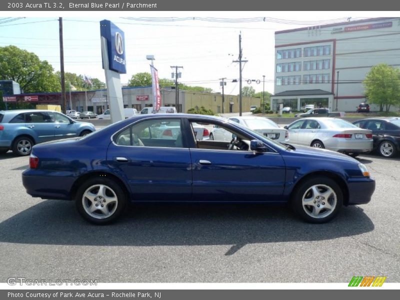 Eternal Blue Pearl / Parchment 2003 Acura TL 3.2