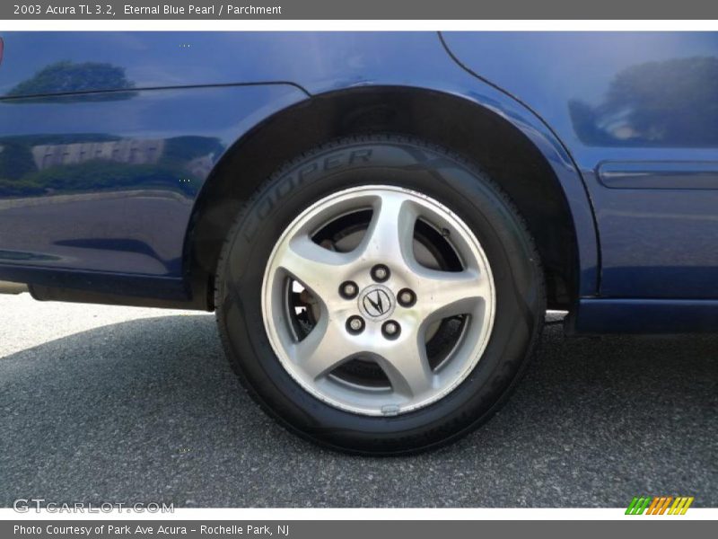Eternal Blue Pearl / Parchment 2003 Acura TL 3.2