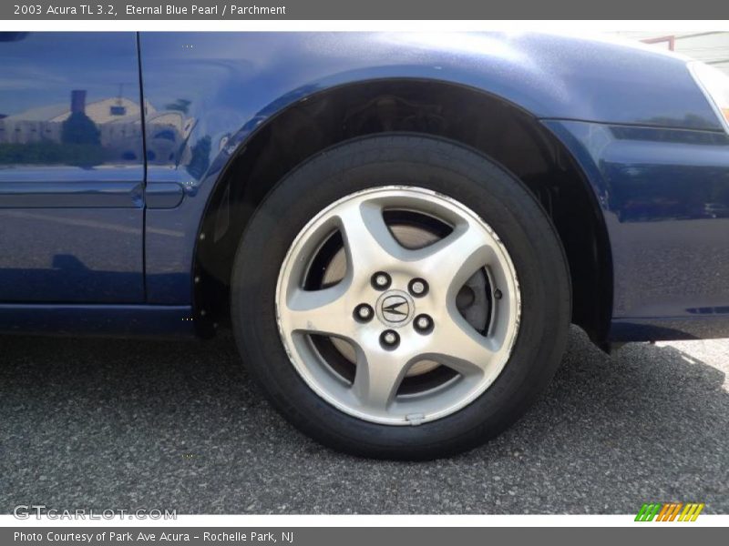 Eternal Blue Pearl / Parchment 2003 Acura TL 3.2
