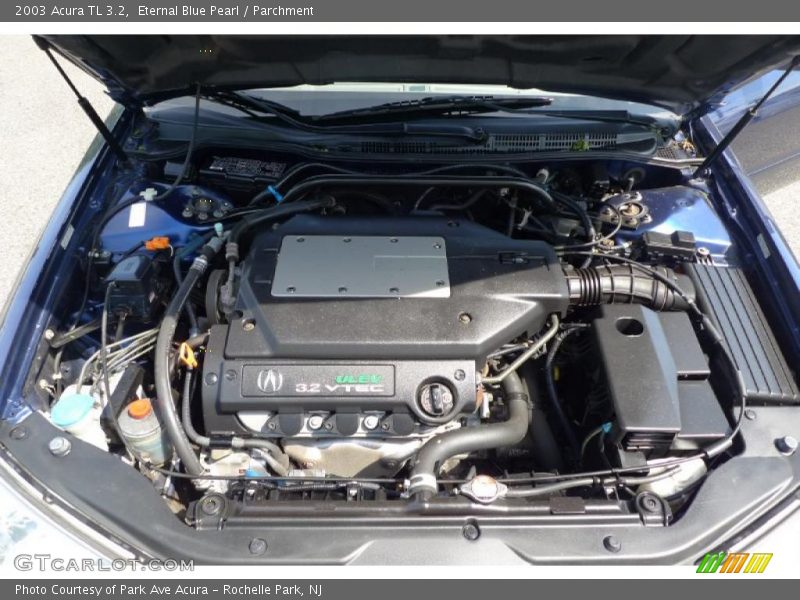 Eternal Blue Pearl / Parchment 2003 Acura TL 3.2